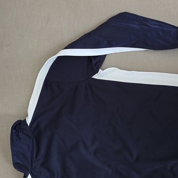 Majestic Chicago Cubs Track Blue Jacket Men's Size Medium - Picture 7 of 16